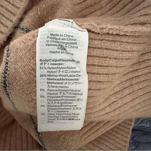 J. Crew Sequin Stripe Supersoft Yarn Sweater - Picture 8 of 8